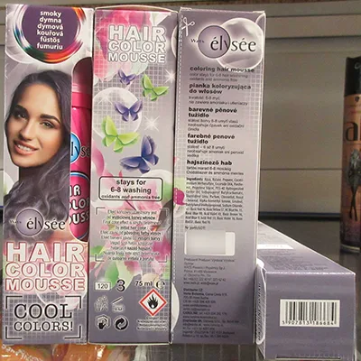 Mousse colorante per capelli «HAIR COLOR MOUSSE COOL COLORS!» (Wats élysée)