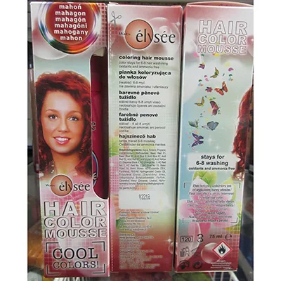 Mousse colorante per capelli «HAIR COLOR MOUSSE COOL COLORS!» — foto 2 dell'alert A12/02525/24
