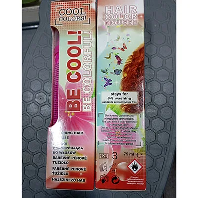 Mousse colorante per capelli «HAIR COLOR MOUSSE COOL COLORS» — foto 2 dell'alert SR/00775/25
