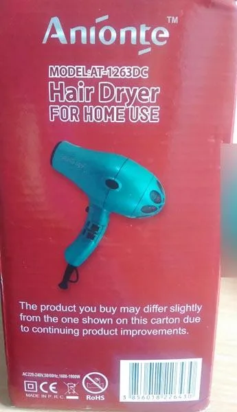 Asciugacapelli «Hair Dryer» — foto 2 dell'alert A12/0567/17