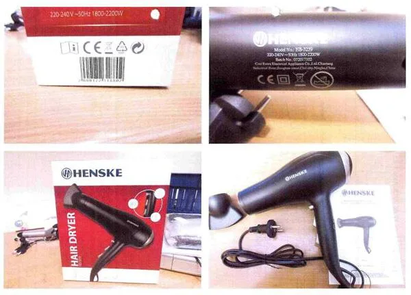 Asciugacapelli «Hair Dryer» — foto 4 dell'alert A12/0801/19