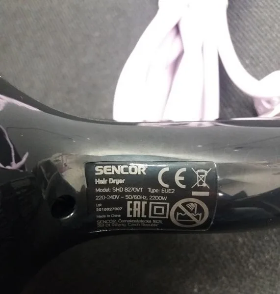 Asciugacapelli «Hair Dryer» — foto 2 dell'alert A12/0929/19