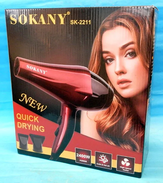 Asciugacapelli «HAIR DRYER» (Sokany)