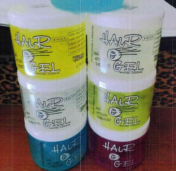 Gel per capelli «Hair gel With PRO – Vitamin B5 – gél na vlasy» — foto 1 dell'alert A12/1097/18