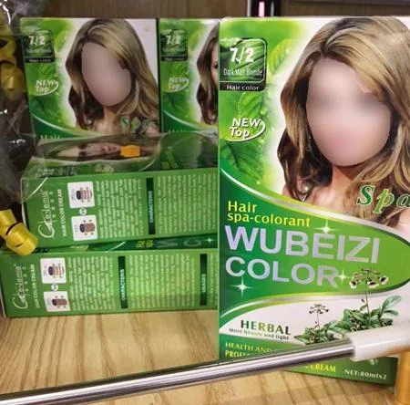 Kit tintura per capelli «Hair Spa-Colorant Wubeizi Color» — foto 1 dell'alert A12/1547/18