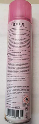 Spray per capelli «Hair spray ultra strong» (Hungaro MAX)
