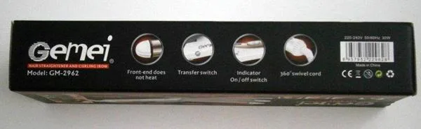 Raddrizzatore per capelli/ferro da arricciatura per capelli «Hair straightener and curling iron» — foto 4 dell'alert A12/1678/19