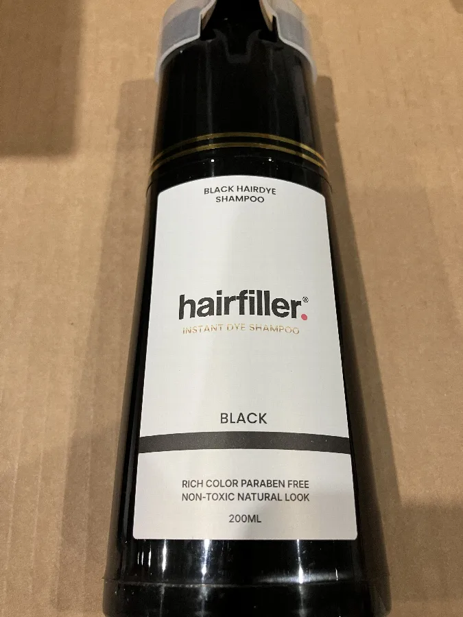 Shampoo «Hairfiller Instant Dye Shampoo Black» — foto 2 dell'alert SR/02573/26