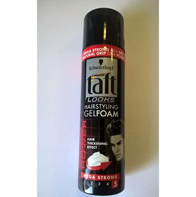 Schiuma di gel per capelli «Hairstyling gelfoam, POWER» (Taft (Schwarzkopf&amp;Henkel))