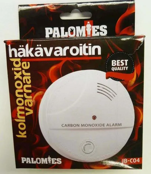 Rivelatore di monossido di carbonio «Häkävaroitin ("Carbon Monoxide Alarm")» (Palomies)