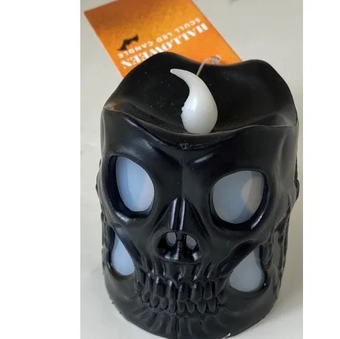 Candela a LED «Halloween led scull candle» (Joker)