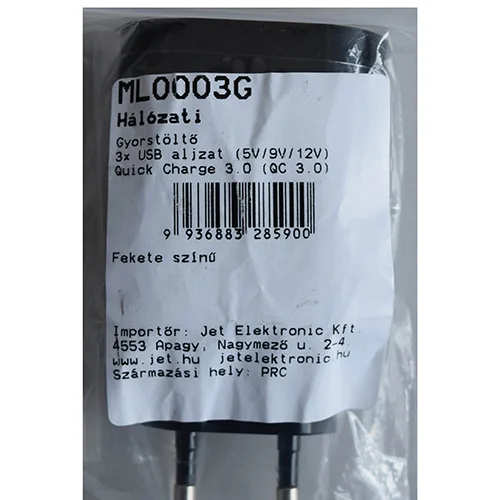 Caricabatterie USB «Hálózati Gyorstöltő» — foto 3 dell'alert SR/02427/26