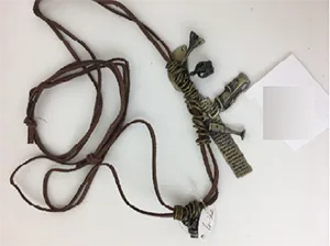 Collana di pelle «Halsband Tivoli» (Lo-ika)