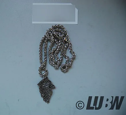 Collana con ciondolo «Halskette mit Rabe und Wolf - starker Mystische Symbol Wikinger Schmuck Wikinger-Tier-To…» — foto 2 dell'alert INFO/00080/22