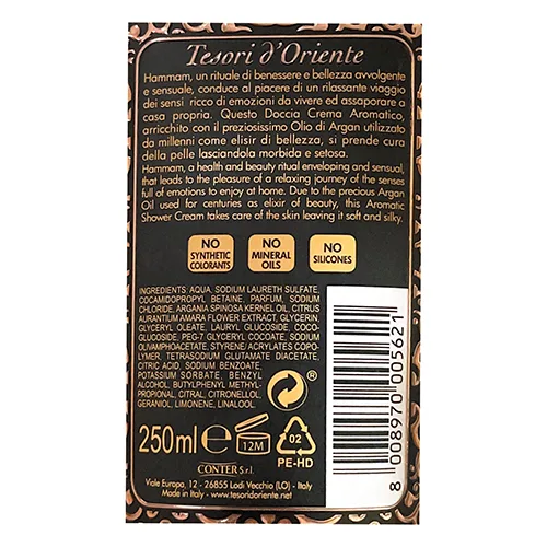 Crema doccia «HAMMAM» — foto 2 dell'alert SR/00324/25