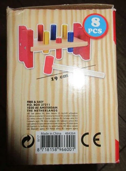 Giocattolo di legno «Hammer Bench» — foto 3 dell'alert A12/0771/18