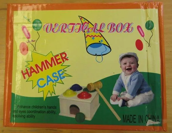 Giocattolo di legno «Hammer Case» (Unknown)