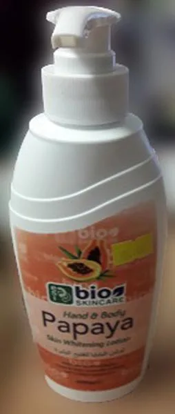 Lozione per il corpo «Hand and Body Papaya Skin Whitening Lotion» — foto 1 dell'alert A12/1880/18