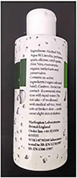 Disinfettante per le mani «Hand Sanitiser Gel» — foto 3 dell'alert A12/00927/20