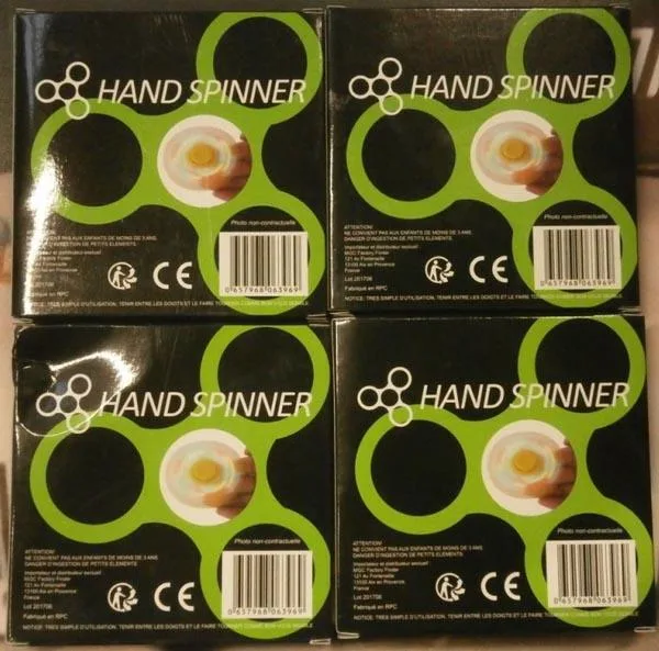 Filatore di Fidget «HAND SPINNER LUMINEUX» — foto 2 dell'alert A12/1692/17