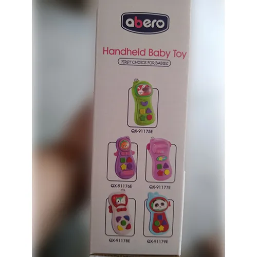 Telefono giocattolo «Handheld Baby Toy» (abero)