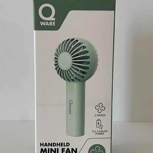 Mini ventilatore portatile «Handheld mini fan» (Qware)