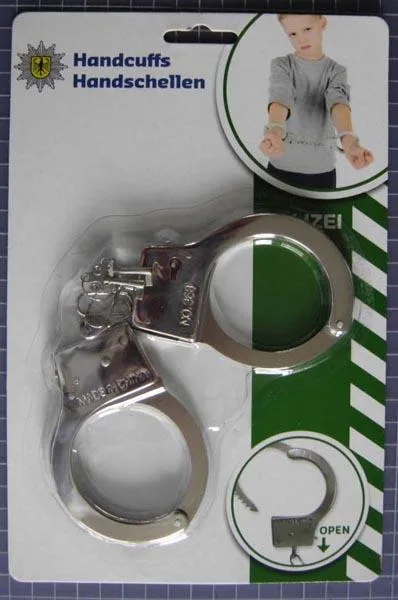 Manette giocattolo «Handschellen ("Handcuffs")» (Eddy Toys)