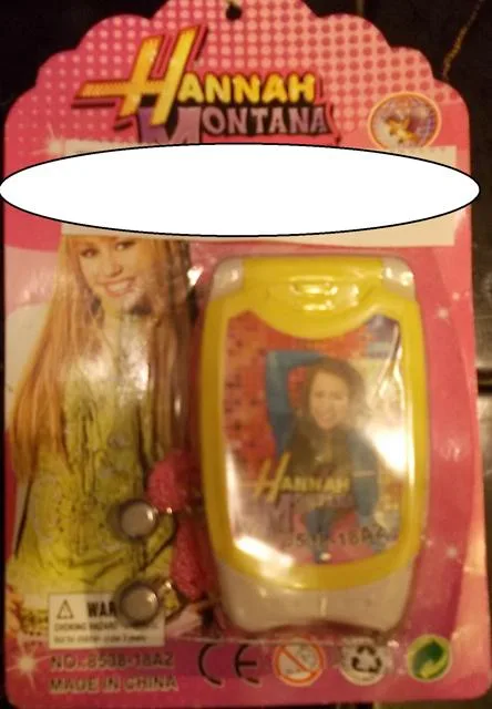Giocattolo — Telefono mobile & #13; & #13; «Hannah Montana (THE PRODUCT MAY BE COUNTERFEIT)» — foto 3 dell'alert A12/0508/13