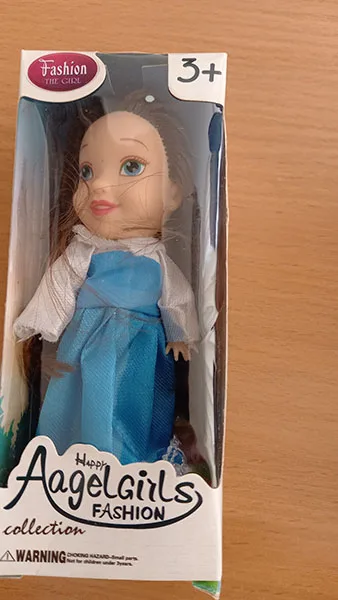 Bambola di plastica «Happy Aagelgirls fashion»