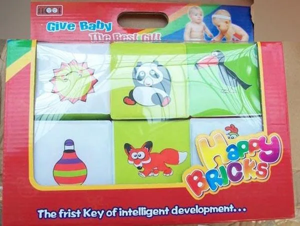 Giocattolo di plastica «Happy Bricks» (LECOOL)