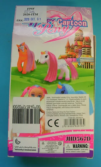 Set di bambole di plastica «Happy Carbon Pony» — foto 3 dell'alert A12/01808/20