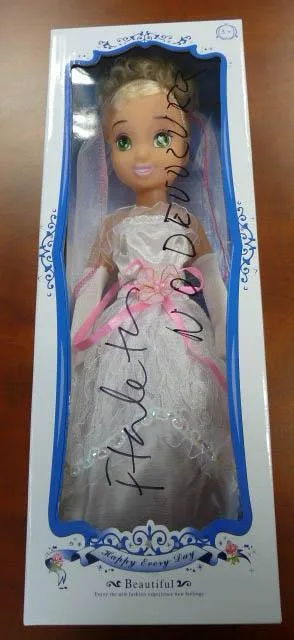 Bambola di plastica «Happy Every Day - Beautiful» (Fengxin Craft Toys)