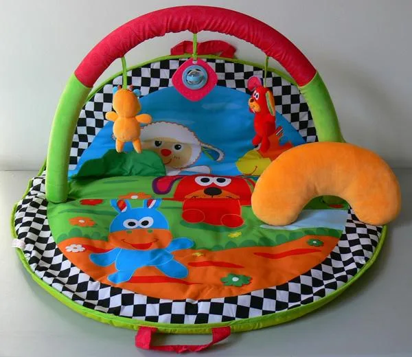 Tappetino di gioco di attività «Happy Farm Travel Playgym» (BamBam)