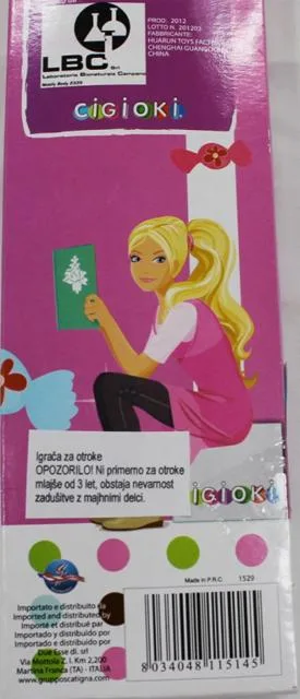 Bambola di plastica «Happy Girl» — foto 3 dell'alert A12/1424/13