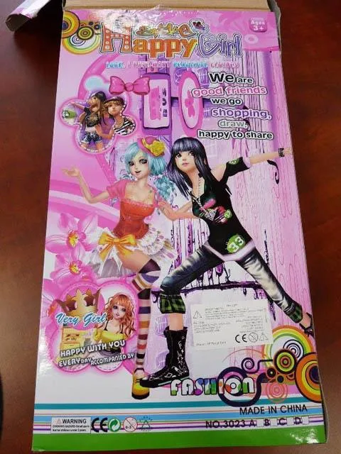 Bambole di plastica «Happy Girl» — foto 2 dell'alert A12/0448/14