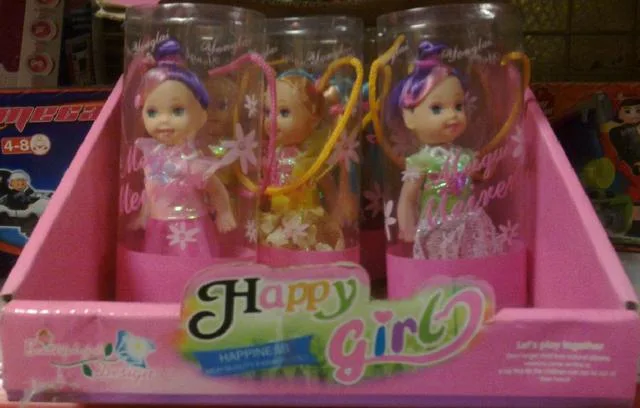 Bambole di plastica &amp; #13; &amp; #13; «Happy Girl» (V&amp;F)