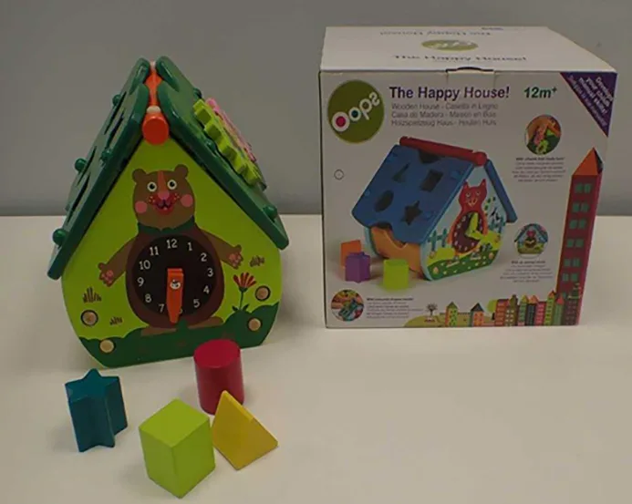Giocattolo di legno «Happy House» (Oops / Oops SA / BTL DIFFUSION)