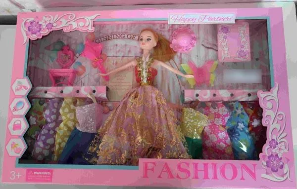Set di bambole di plastica «Happy Partneri» (Fashion)