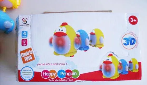 Giocattolo di plastica «Happy Penguin» — foto 2 dell'alert A12/1227/15