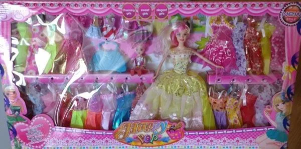 Bambole di plastica «HAPPY POP» (Unknown)