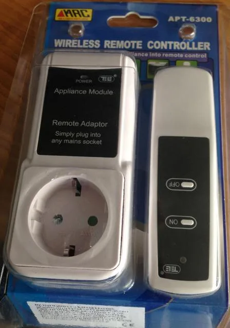 Presa telecomandata «HARC (Home Automation Remote Control) - Wireless remote controller» — foto 2 dell'alert A12/1686/14