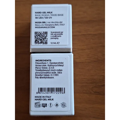 Smalto per unghie in gel «Hard Gel Milk» — foto 3 dell'alert SR/04190/25