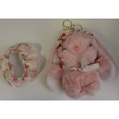 Portachiavi con giocattolo morbido «Hase mit Kleid» — foto 2 dell'alert SR/02334/26