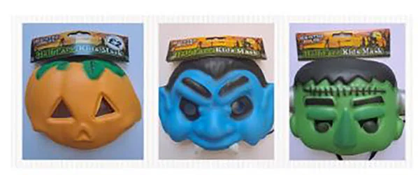 Maschera di fantasia per bambini «Haunted House Half Face Kids Mask» (Haunted House)
