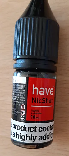 Liquido per sigarette elettroniche «have NicShot» (have)
