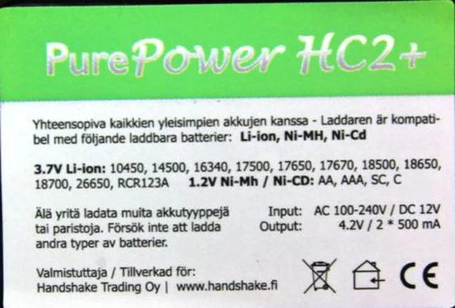Caricabatterie «HC2+» — foto 1 dell'alert A12/0676/14