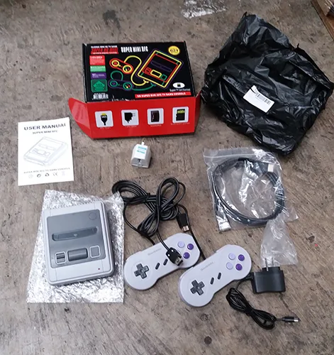 Console di giochi «HD Super Mini SFC TV Game Console - HD-B105 Adaptor» — foto 3 dell'alert A12/01611/20