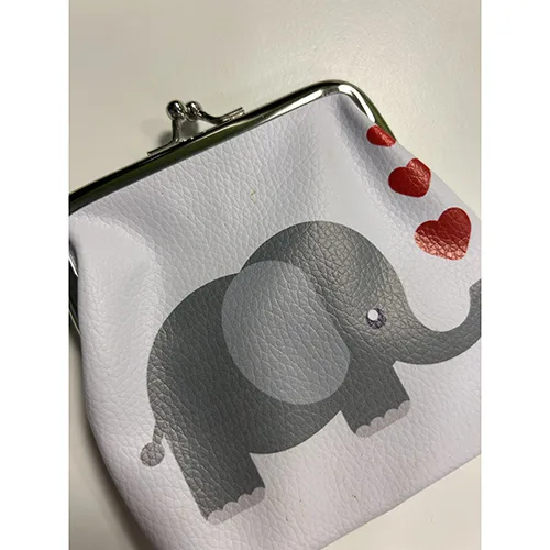 Portafogli «Heart and elephant purse» — foto 2 dell'alert A12/00236/24