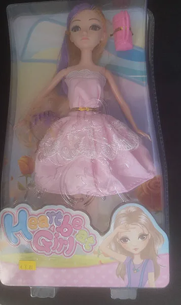 Bambola di plastica «Heartable girl»