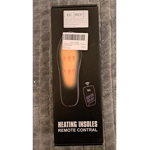 Sottopiede riscaldante «HEATING INSOLES, REMOTE CONTRAL» — foto 2 dell'alert SR/03449/25